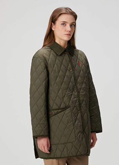 Polo Ralph Lauren Haki Kapitoneli Ceket - 3