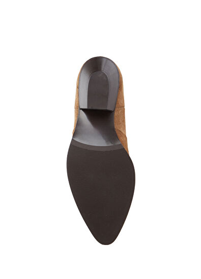 Beymen Club Tobacco Women's Suede Western Boots - 5