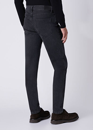 Beymen Club Slim Fit Dark Wash Black Jeans - 3