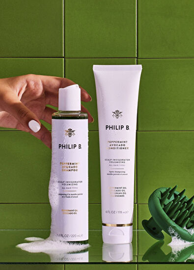 Philip B. Peppermint Avocado Conditioner Parlaklık Veren Saç Kremi 178 ml - 5