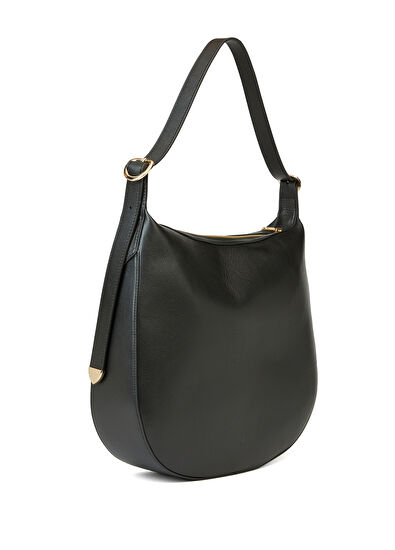 Beymen Club Siyah Kadın Deri Hobo Çanta - 3