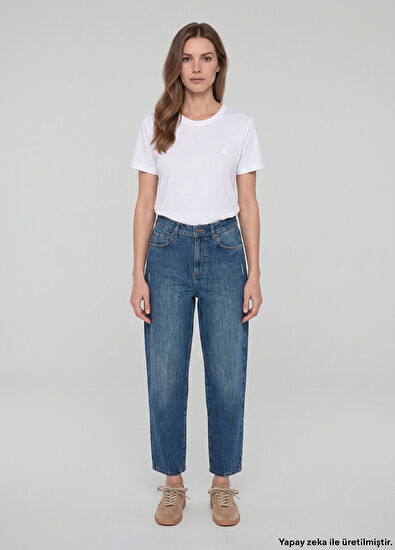 Beymen Club Tapered Fit Blue Jeans - 7
