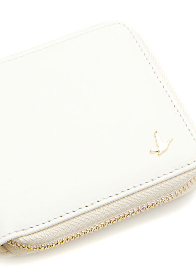 Beymen Club Small Beyaz Kadın Deri Cüzdan - 5