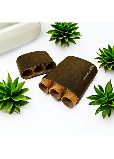 Porsche Design Limited Edition 50 Ring 3-Pack Wooden Cigar Case - 5