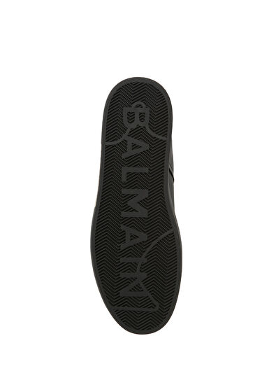 B-Court Siyah Erkek Deri Sneaker - Görsel 7