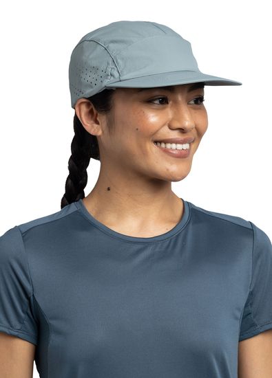 Buff Desert Cap Solid Flint UPF 50 Unisex Hat - 5