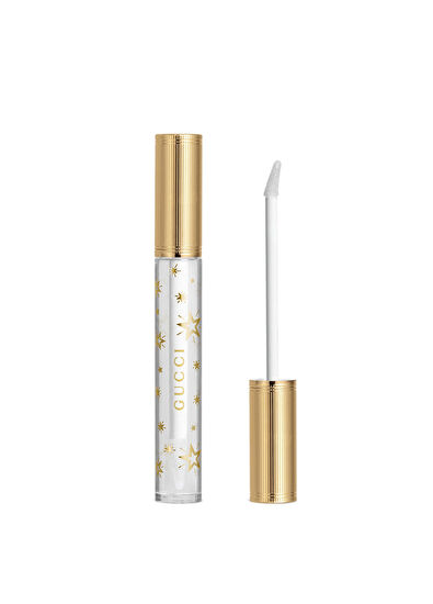 Gucci Flora Gorgeous Orchid 100 ML + Mascara Le Magnetisme 01 Ever Black + Gloss a Perch 117 Joslyn Clair + Gucci Mirror + Mini Mascara Makeup Set - 5