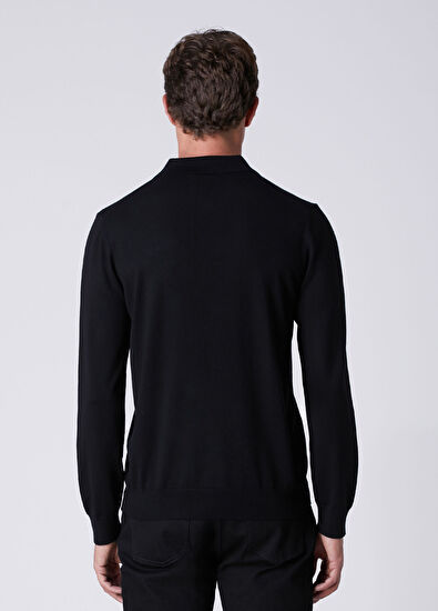 Beymen Club Black Polo Sweater - 5