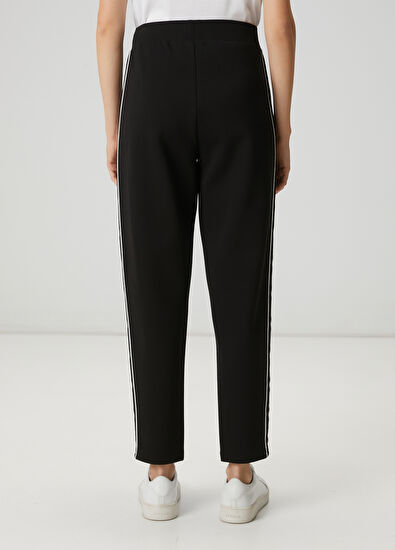 Beymen Club Black Club Striped Carrot Joggers - 6