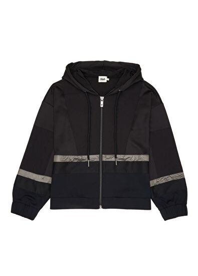 Beymen Club Black Hooded Sweatshirt - 7