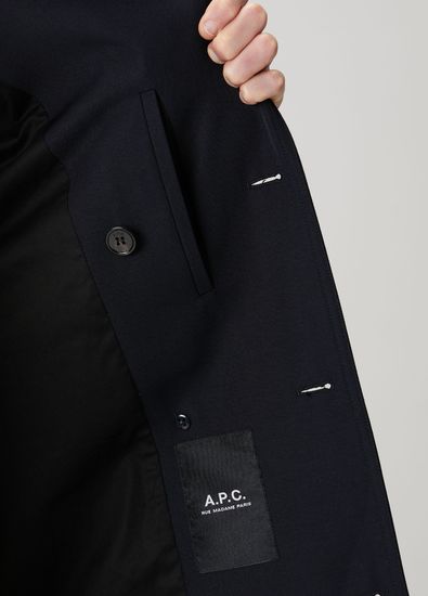 A.P.C. Lacivert Pardösü - 7