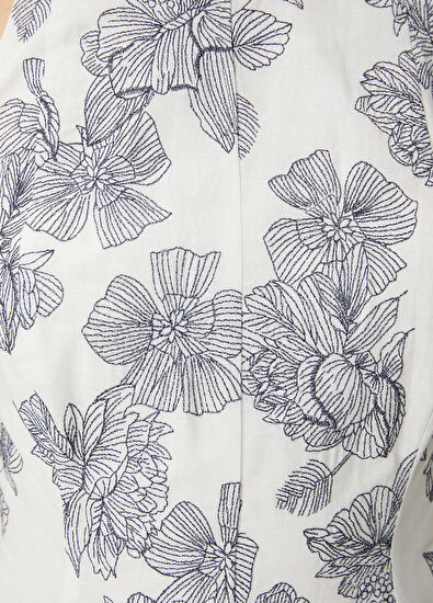 Beymen Club Kırık Beyaz Mini Elbise - 5