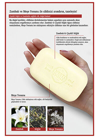 Nesti Dante Dolce Vivere Milano Vegan Cilt Bakım Sabunu 250 gr - 3