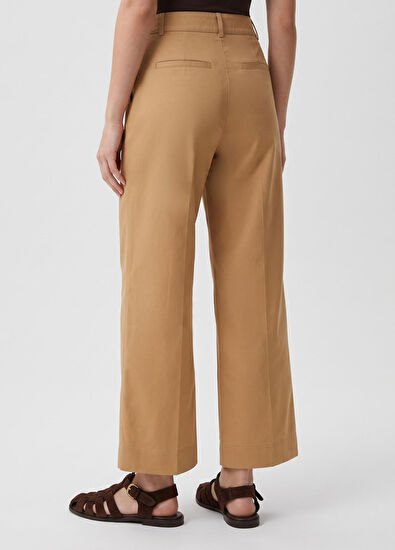 Beymen Club Beige gold button detailed trousers - 4