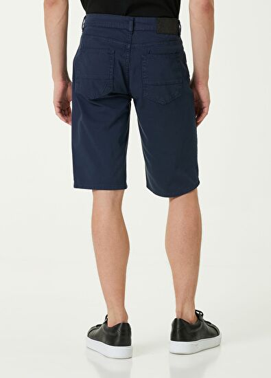 Beymen Club Slim Fit Lacivert Şort - 3