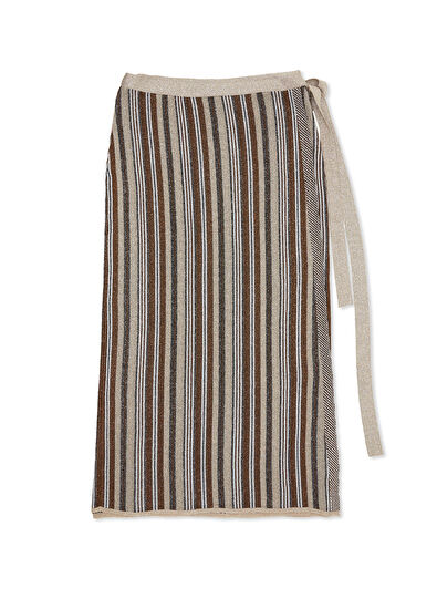 Beymen Club Simli Midi Anvelop Triko Etek - 7