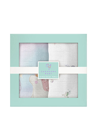 Casadora Baby Astra 100% Organic Cotton 2-Piece Muslin Cover Set - 6