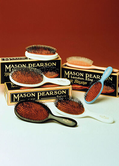 Mason Pearson Handy Boar Bristle B3 Ivory Saç Fırçası - 4