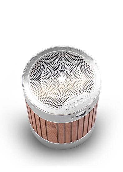 Stobom Aura Açık Kahverengi Bluetooth Hoparlör - 5