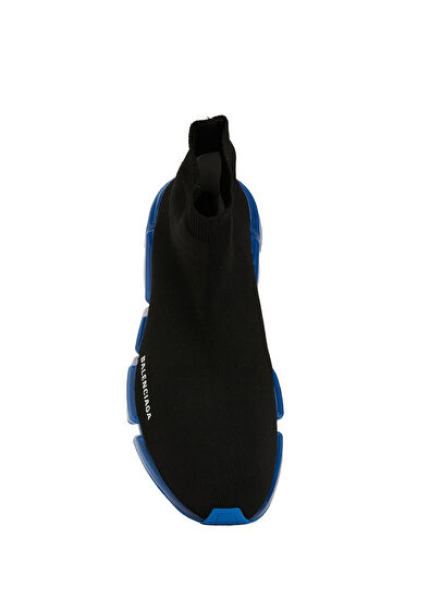Balenciaga Speed Mavi Siyah Erkek Sneaker - 4