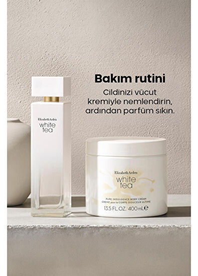 Elizabeth Arden White Tea EDT 100 ml + White Tea Pure Indulgence Body Cream 400 ml Women's Perfume Set - 5
