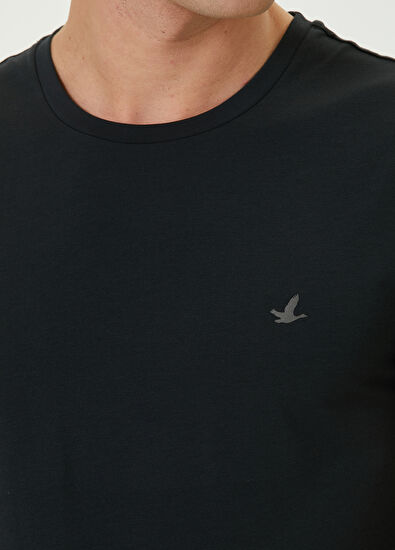 Beymen Club Cool Active Antrasit Basic T-shirt - 5