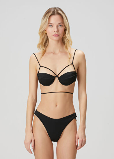 Jacquemus Le Haut Siyah Bikini Üstü - 3
