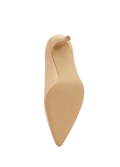 Beymen Club Nude Leather Stiletto - 5