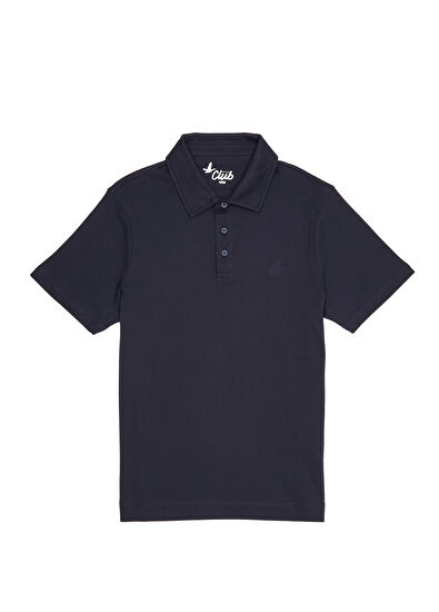 Beymen Club Slim Fit Navy Blue Polo T-Shirt - 7