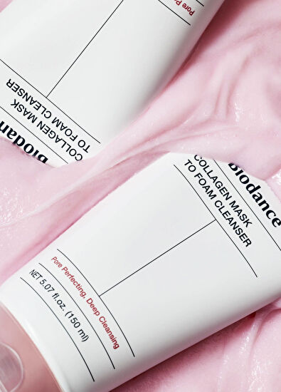 Biodance Collagen Mask To Foam Cleanser Kolajen Maskesi ve Köpük Yüz Temizleyici 150 ml - 4