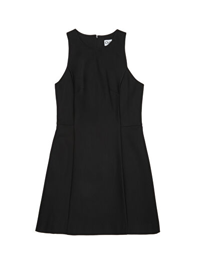 Beymen Club Siyah Mini Elbise - 7