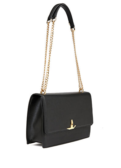 Beymen Club Daria Medium Black Women's Crossbody Bag - 3