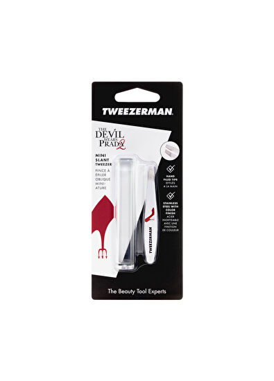 Tweezerman The Devil Wears Prada 2 Mini Eğik Uçlu Slant Cımbız - 7