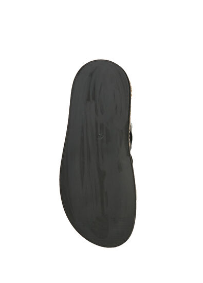 Beymen Club Siyah Kadın Deri Sandalet - 5