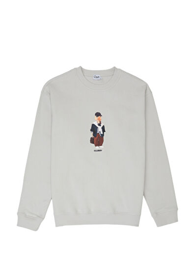 Beymen Club Clubby Taş Oversized Sweatshirt - 5