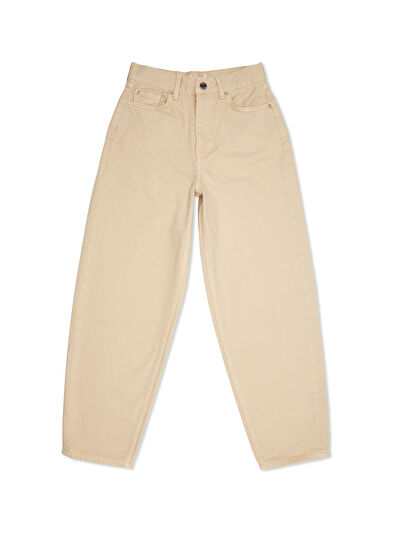 Beymen Club Tapered Fit Cream Jeans - 7