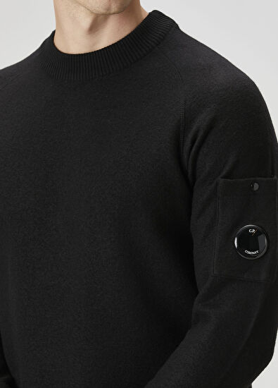 C.P. Company Black Wool Sweater - 5
