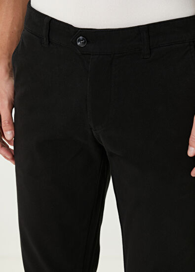 Beymen Club Slim Fit Black Pants - 4