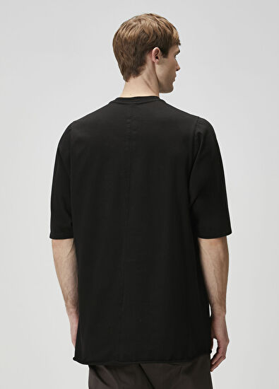 Rick Owens Black Basic T-Shirt - 4