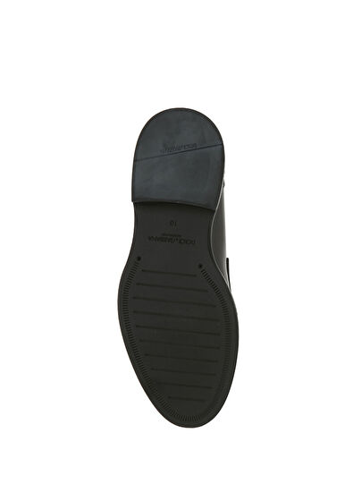 Siyah Erkek Deri Loafer - Görsel 6