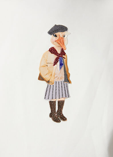 Beymen Club Clubby Oversize Kırık Beyaz Kapüşonlu Sweatshirt - 7