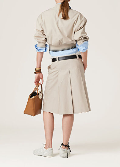 Miu Miu Panama Pamuklu Mont - 3