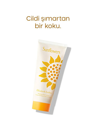 Elizabeth Arden Sunflowers EDT Spray 100 ml + Perfumed Body Lotion 100 ml Kadın Parfüm Seti - 3