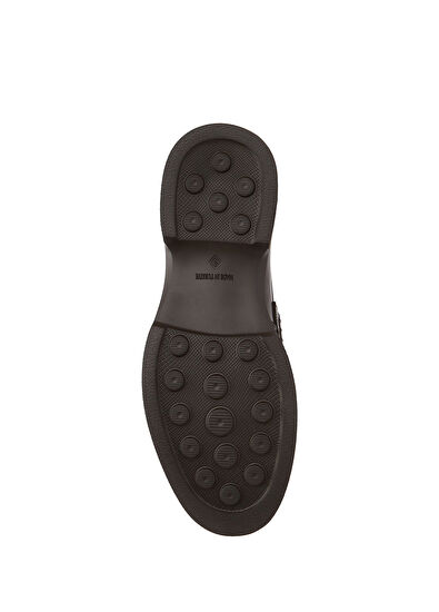 Beymen Club Kahverengi Kalın Taban Erkek Deri Loafer - 5