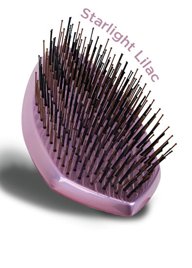 FENDA Profesyonel 4 Pinli Oval Mor Saç Fırçası - 4