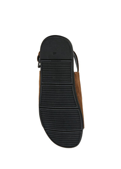 Beymen Club Taba Erkek Deri Sandalet - 5