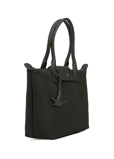 Beymen Club City Medium Siyah Kadın Alışveriş Çantası - 3