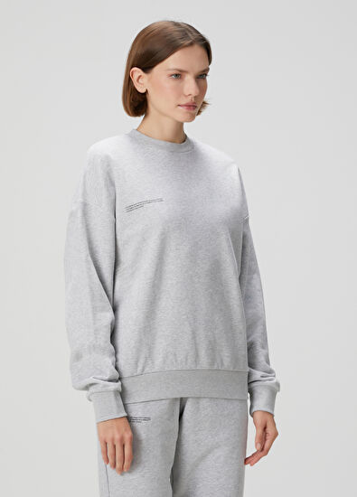Pangaia Grey Sweatshirt - 3