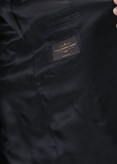 Drop 7 Siyah Yün Takım Elbise - Görsel 11