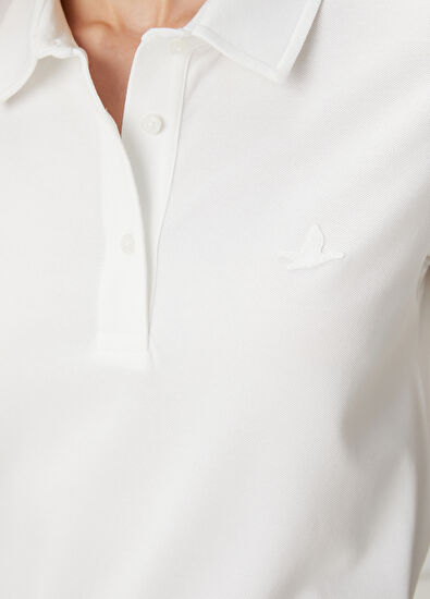 Beymen Club Beyaz Pike Polo T-shirt - 5